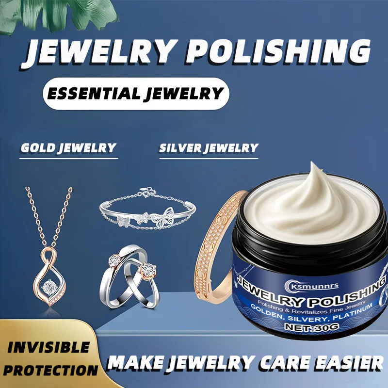 

Premium Jewelry Polishing PasteIdeal for jewelry restoration and daily care, keeps shine and luster.Suitable for polishing rings