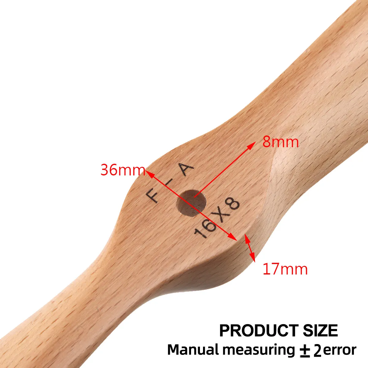 1 piece 6 Star 2 Blade Wooden RC Airplane Propeller 16x8 17x6 17x8 18x8 18x10 19x8 19x10 20x8 20x10 22x10 23x8