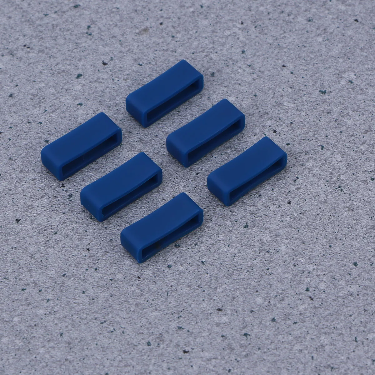 

6 pcs Silicone B Loops Durable Soft Watch B Holder Replacement Retainer Holder Strap Repair Tool Accessories Materials