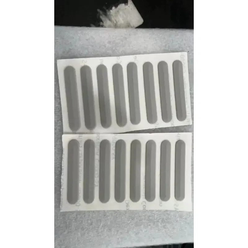 DD Silver Rubber Feet Pads Set of 4 for HP 15-CS / 15-CW Series – Lower Bottom Case Anti-Slip Legs for TPN-Q208/TPN-Q210