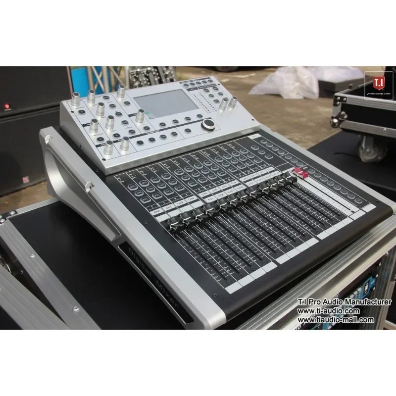 T-16 16 Channel Digital Mixer Professional o Party Active Sound Equipment Amplifiers Speaker for Events