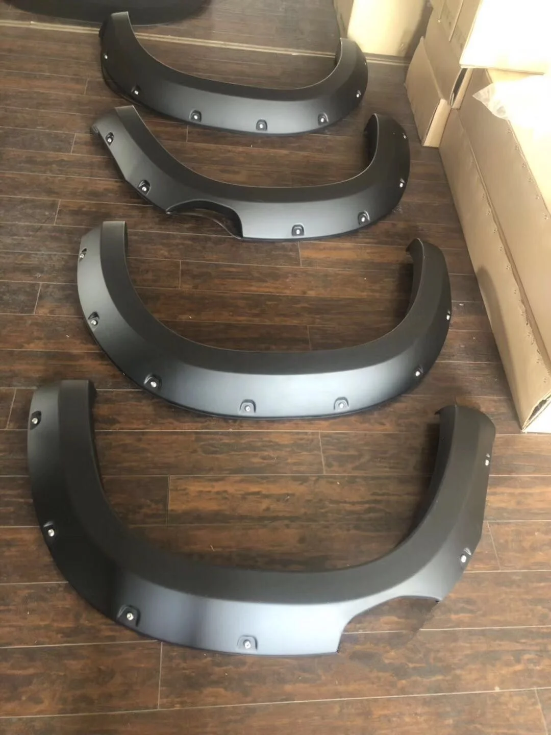 NEW Rivets Pocket Style Fender Flares Kit Wheel Arch for X-Class XCLASS Exterior Accessories W470 X350