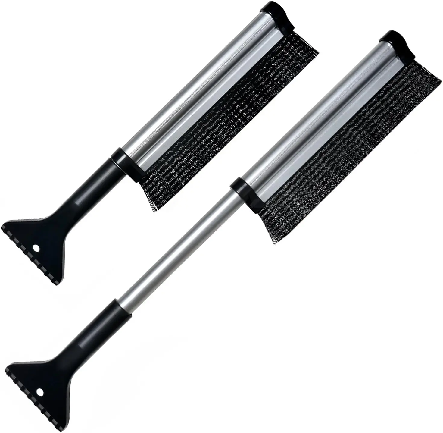 

Foldable Scraper with Brush, Slim-Line Broom for All Cars Trucks & SUVs, Skiing and Snowboard, Sturdy & Easy to Use