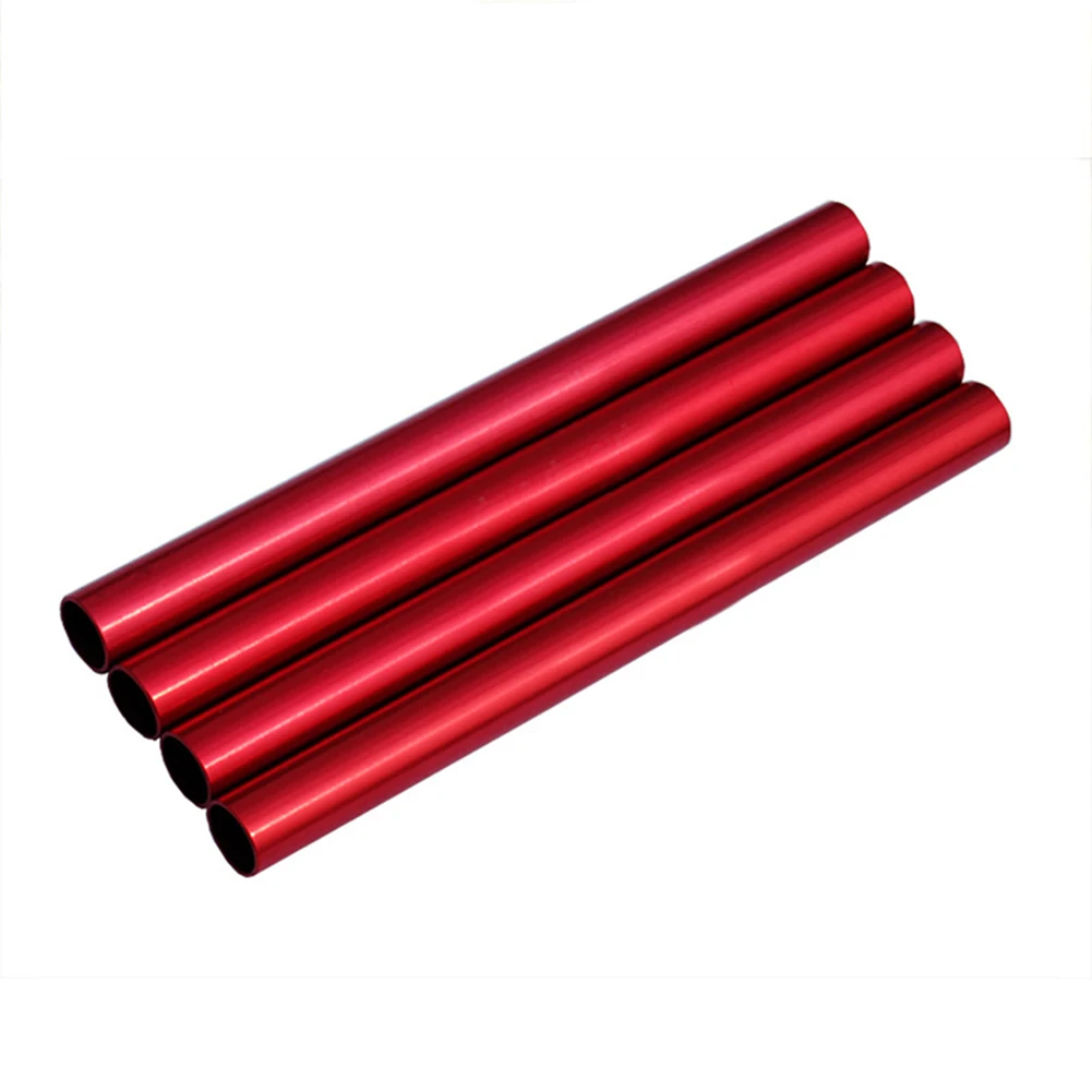 

4pcs Tube Aluminum Alloy High Strength Resistance 130x13mm Tent Pole Repair Splint Tube Kit Spare Repair For 7.9-8.5mm Tent Pole