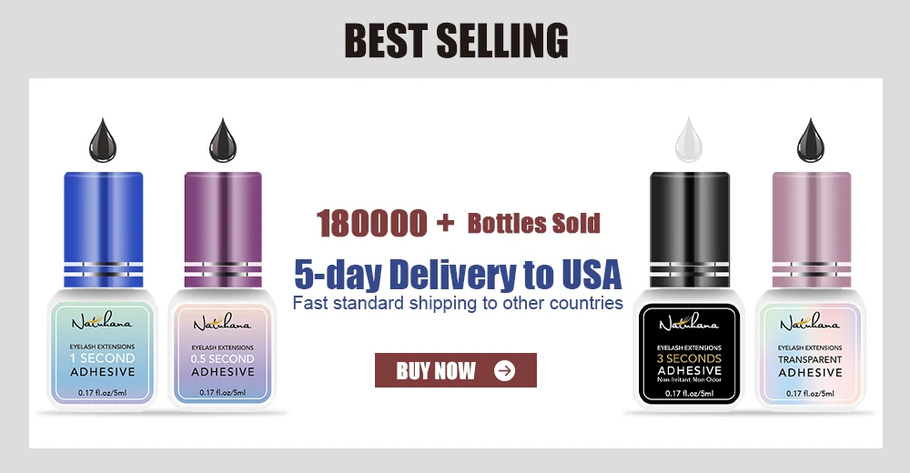 NATUHANA Karamellfarbene Wimpernverlängerung, individuelle künstliche Nerzfarbe, falsche Wimpern, braun, blaugrün, Mokka-Wimpern für Make-up-Tools – Detail 1