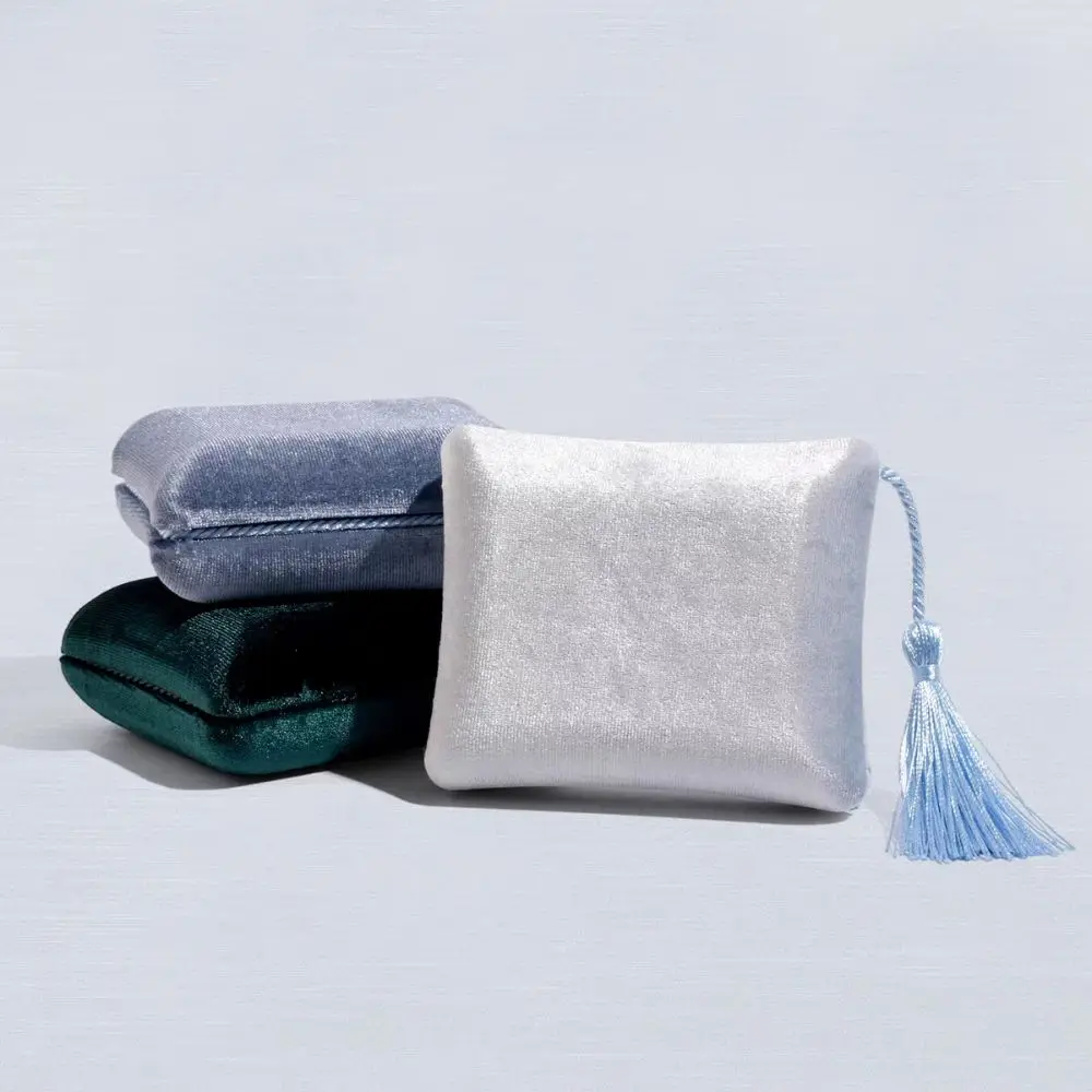 شرابات مجوهرات التعبئة حقيبة خواتم قلادة سوار أقراط أقراط حقيبة للتخزين سعة كبيرة منظم صندوق مجوهرات مربع #2