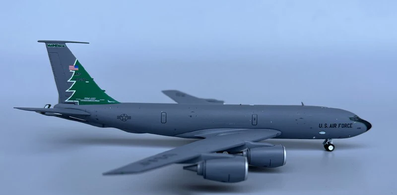 غرامة 1/200 G2AFO1067 الولايات المتحدة KC-135R موزع وقود نموذج 58-0098 نموذج جمع سبيكة