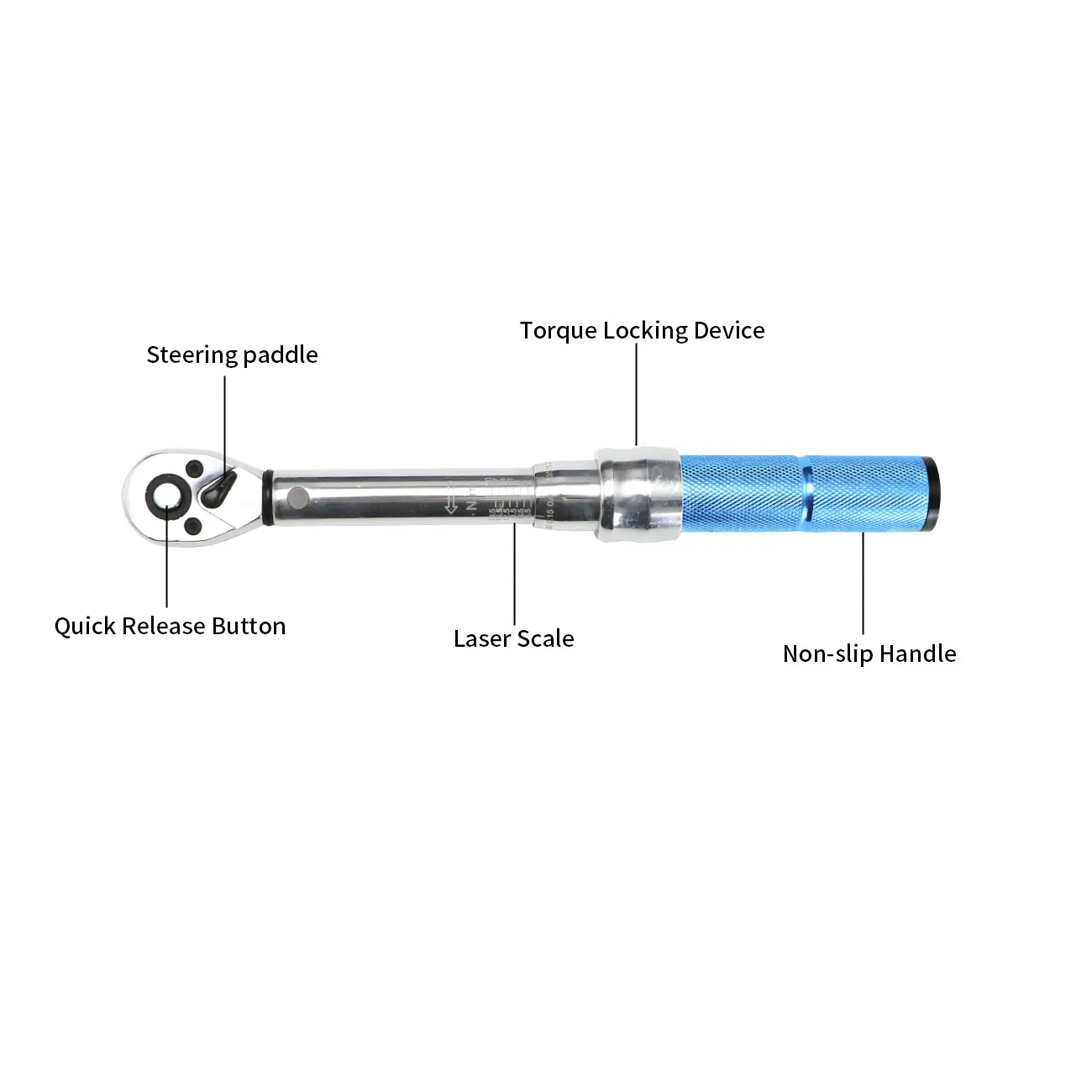 Shahe 10-110N.m/10-150N.m Adjustable Wrench 1/2'' Torque Wrench 3% Accuracy