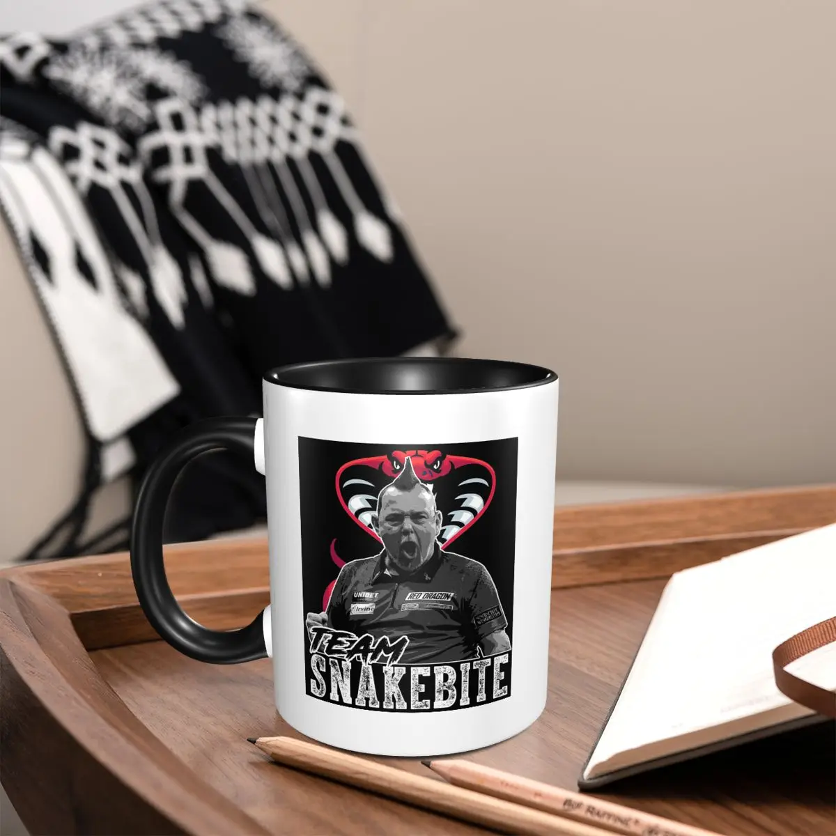 Peter Wright PDC Mug Funny Ceramic Coffee Cups Tea Mugs Milk Cup Drinkware Gifts for Friends