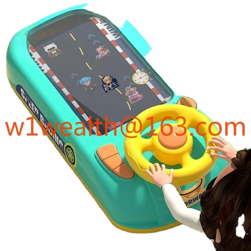

Children's Racing Game Simulation Driving Steering Wheel Desktop Educational Adventure