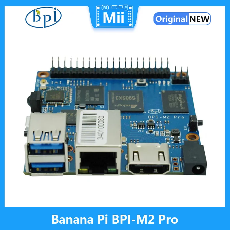 Banana Pi BPI-M2 Pro Amlogic S905X3 Quad-Core 2GB LPDDR4 RAM 16G eMMC supporto Android Linux Ubuntu SBC Computer a scheda singola