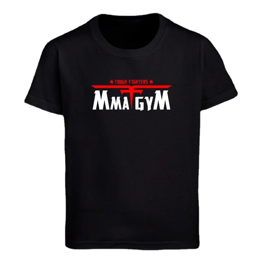

Boxing Fight MMA GYM. Personalized Graphic Printed T-Shirt. Summer Cotton O-Neck Short Sleeve Mens T Shirt New S-3XL
