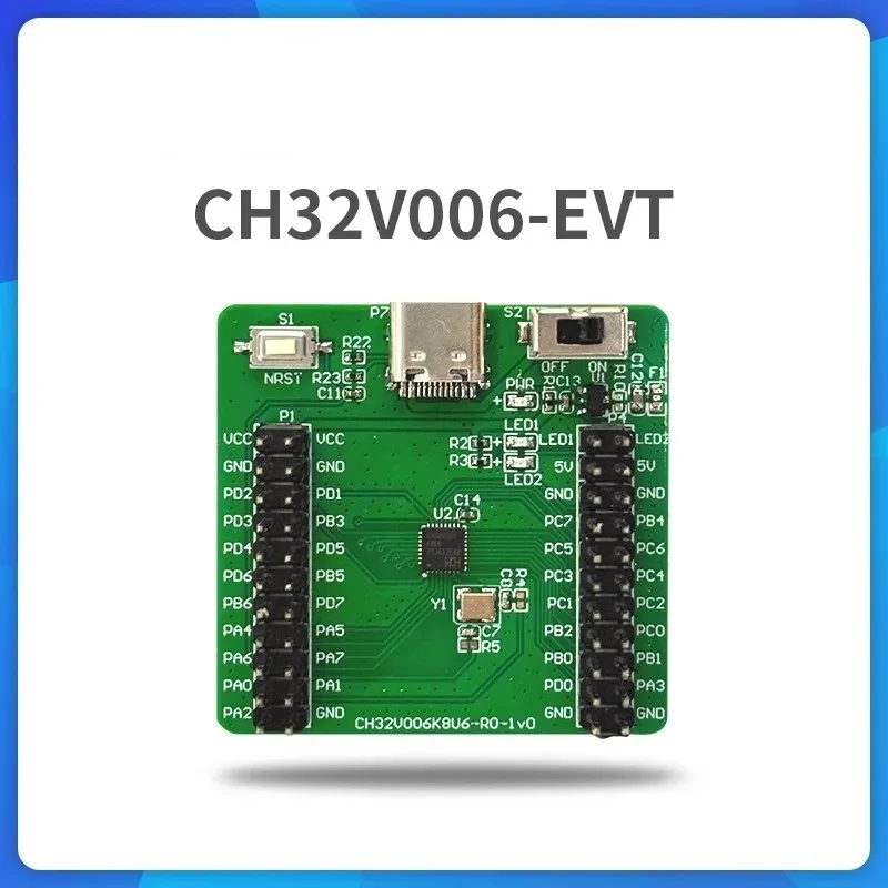 Placa de desarrollo CH32V006 Placa de evaluación CH32V006K8U6