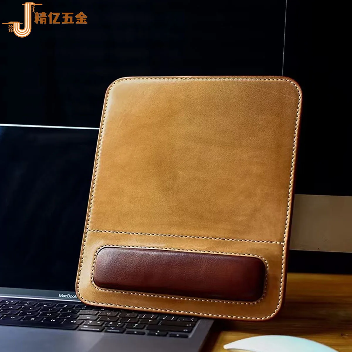 Thickened PU leather new comfortable and simple leather mouse pad exquisite workmanship