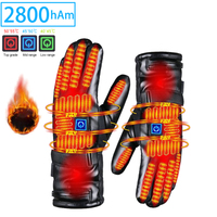 Heated Gloves USB Rechargeable Battery Powered Electric Heated Hand Warmer Support Fingertip Touchscreens For Hunting Fishing