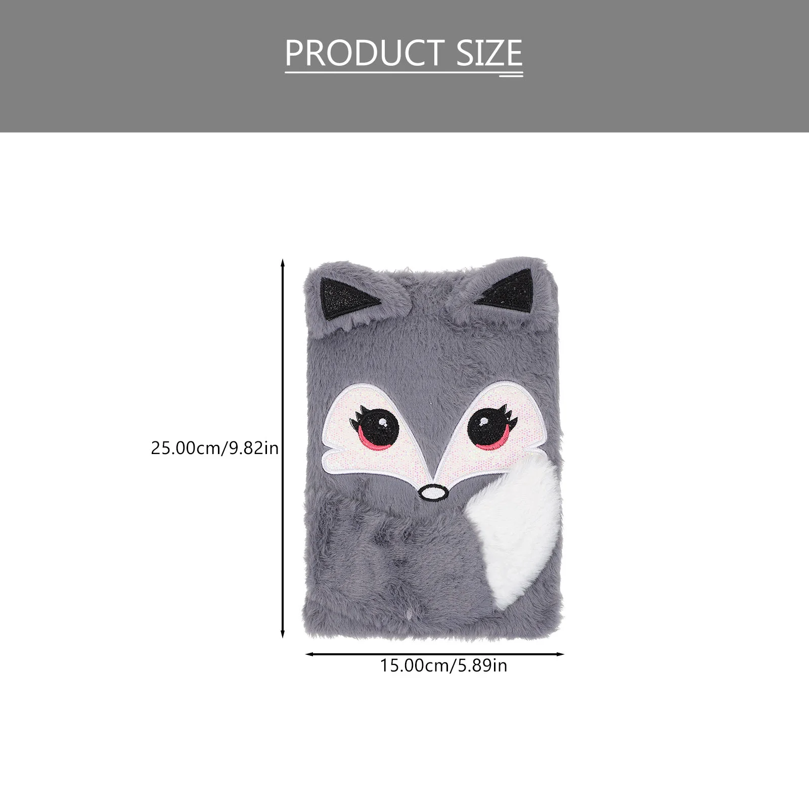 Plush Notebook Diary for Girls Notebooks Pretty to Write and Journals Destroy This The Multifunction Notepad Stationery