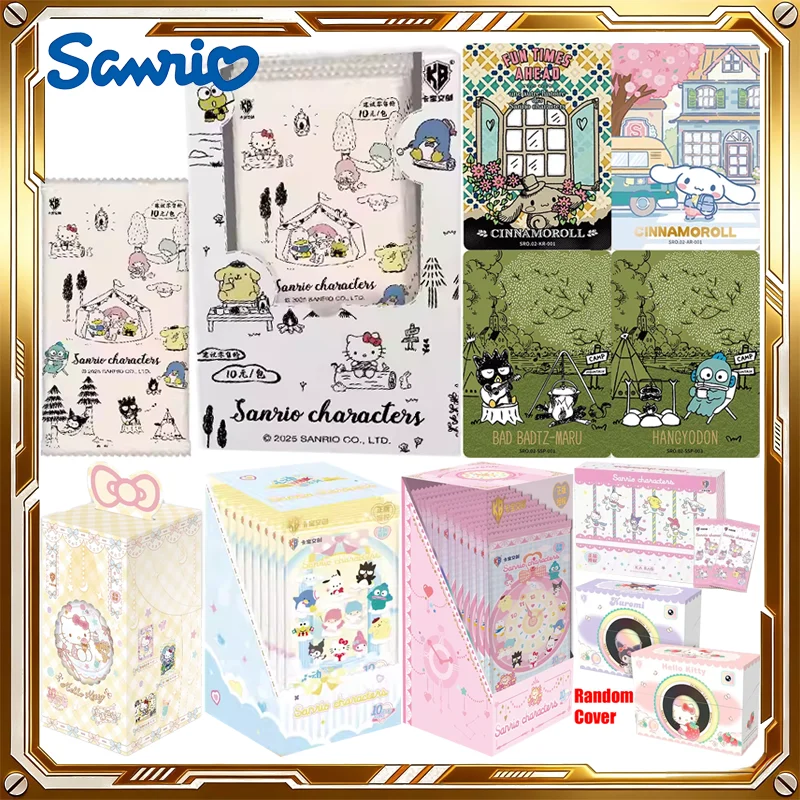 

Коллекционные карточки KABAO Sanrio Premium 2-й серии: Кавайные товары, загадочная коробка, аниме-карточки для игры, подарки на день рождения и праздники для детей