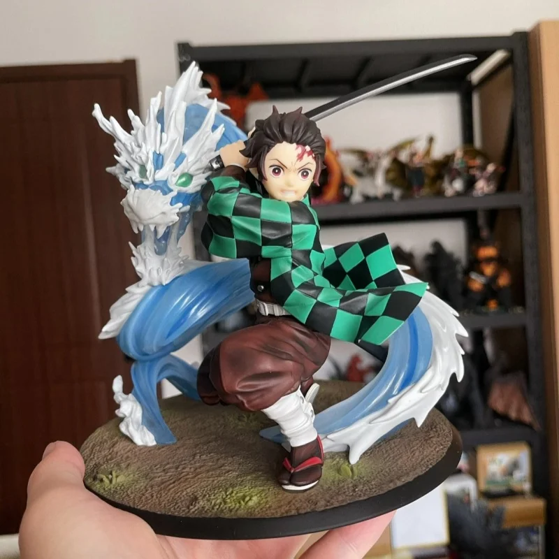 

В наличии 24 см Hot Demon Slayer Blade Плита Дверь Уголь Jiro Высококачественное издание Модель Коробка Набор игрушек ручной работы в подарок Аниме Фигурка