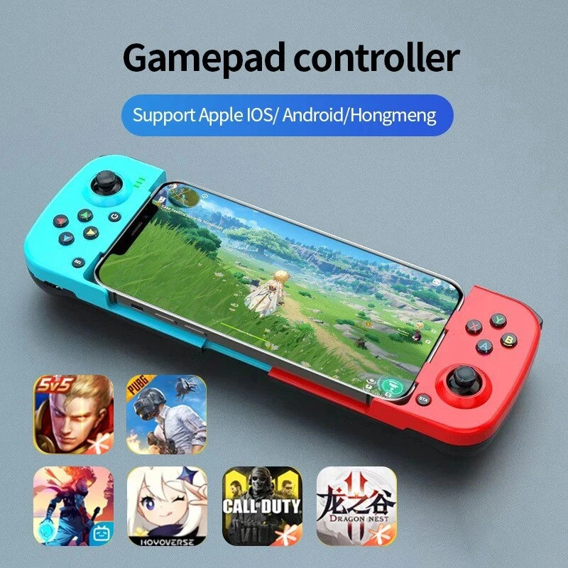 D3 Wireless Stretchable Game Controller Bluetooth 5.0 Mobile Phone Gamepad Controller For Samsung Huawei Xiaomi Android for PUBG