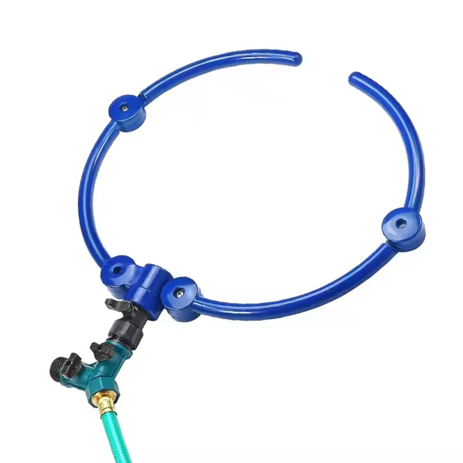 360 Degree Tree Water Sprinkler ABS Material Adjustable Tree Watering Ring Easy To Install for Little Tree Outdoors Garden Farms