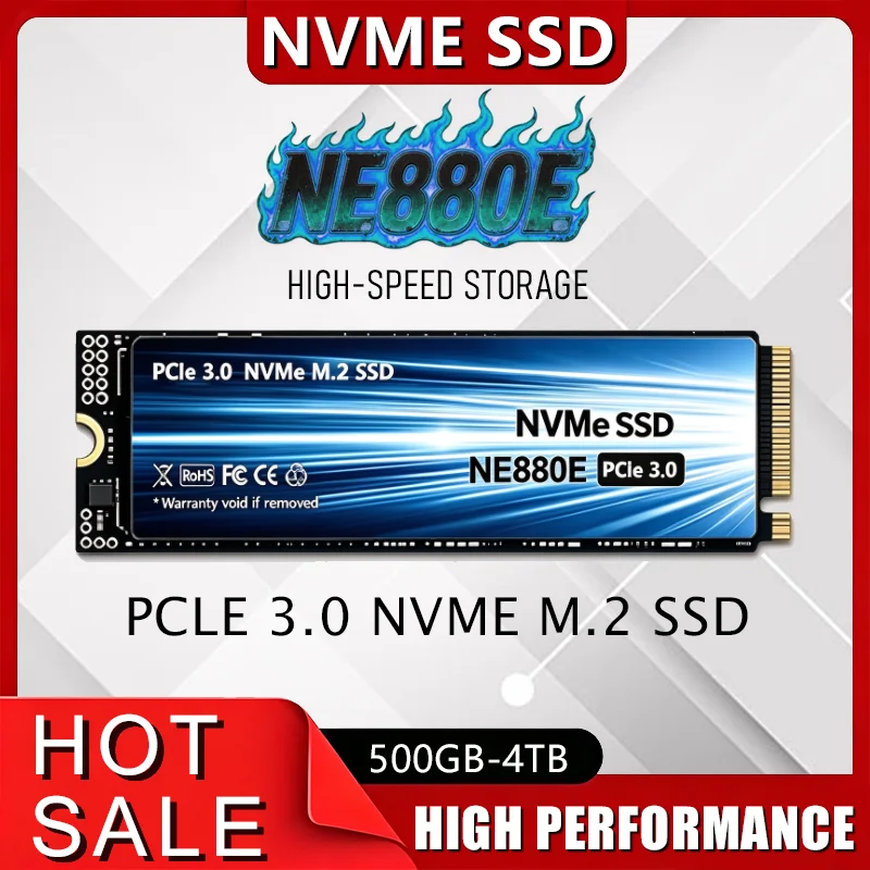 2026 New NE880E M.2 SSD Hard Disk 2TB 4TB NVMe M2 SSD 500GB PCIe 3.0 Internal Solid State Drive For Laptop Desktop PC