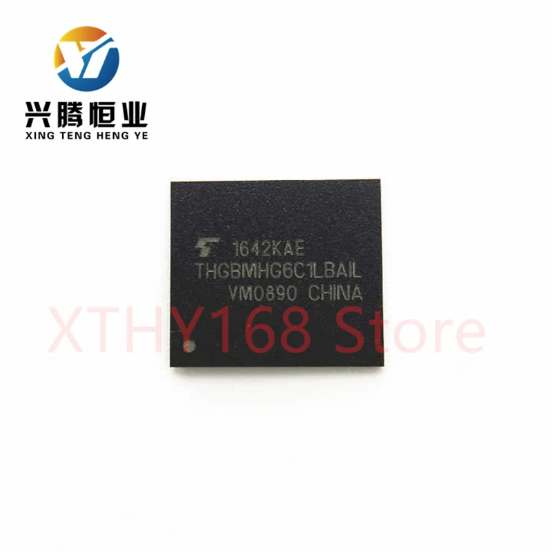 오리지널 THGBMHG6C1LBAIL IC 플래시, EMMC 153WFBGA, 64Gbit, 로트당 5 개