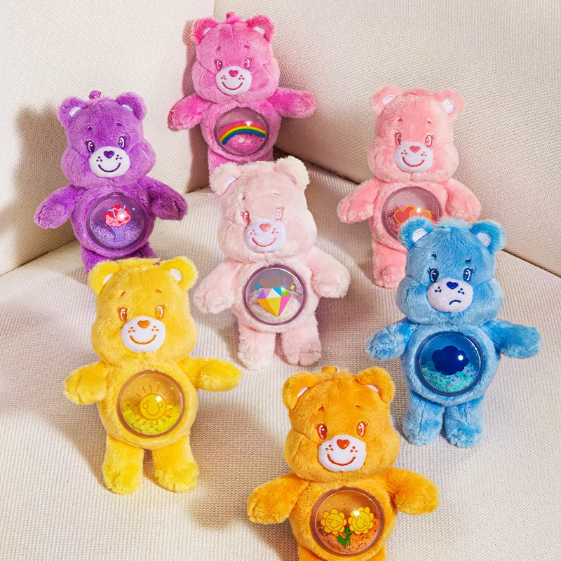 POP MART Care Bears Cozy Life seri kotak buta, 1 buah/6 buah liontin POPMART, kotak misteri boneka lucu hadiah ulang tahun