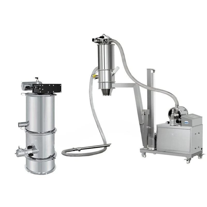 Stainless steel negative pressure suction machine, resin powder automatic feeding device zks-3 electric vacuum