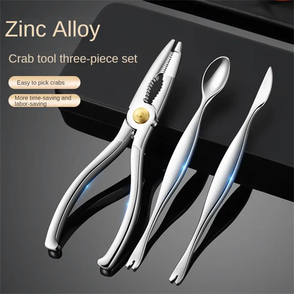 1/2/4PCS Peeling Crab Clip Crab Stripping Forceps Kitchen Specific Convenient Crab Clamp Seafood Tools Crab Needle