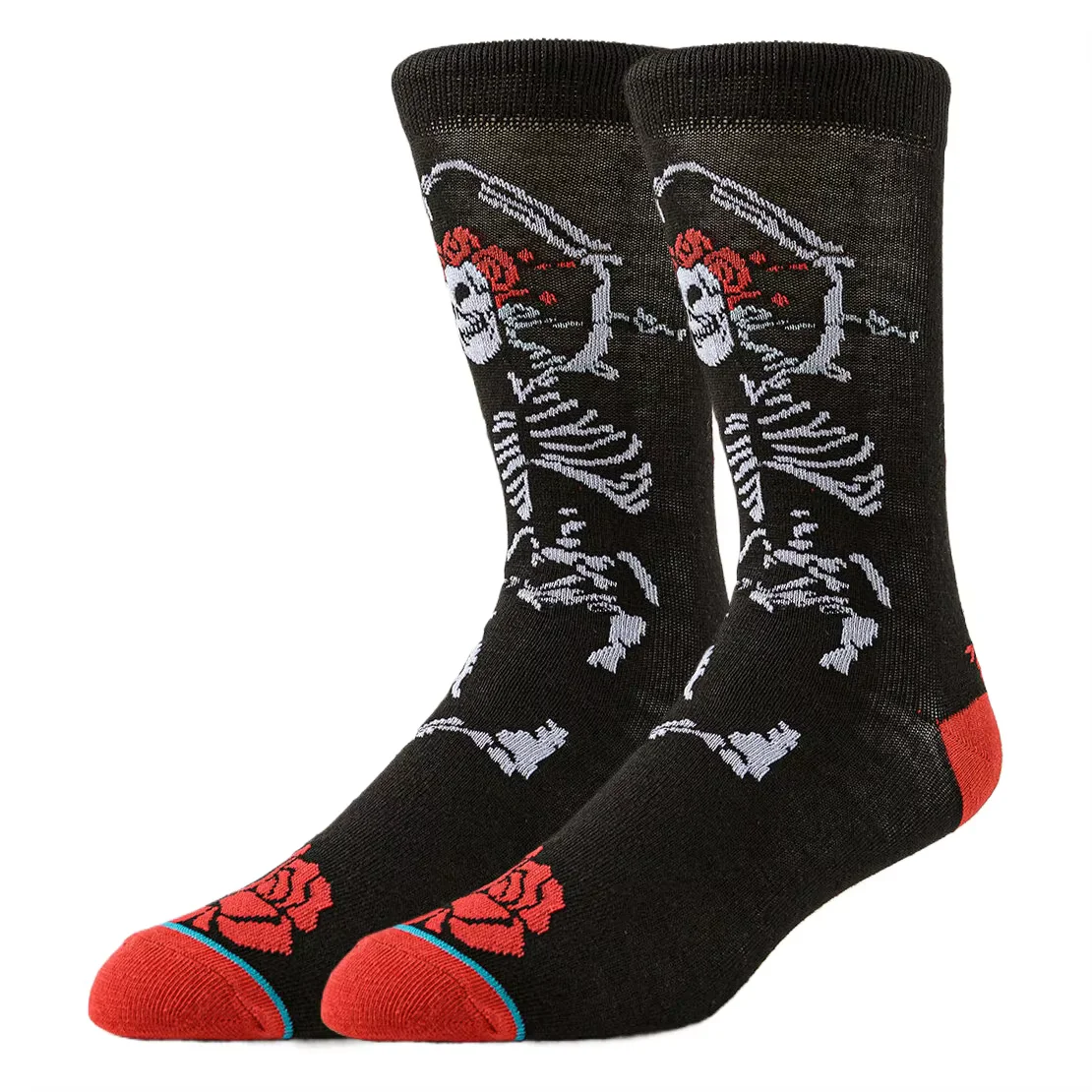 Мужчины Женщины Череп Трубка Носки Счастливые Носки Уличная Мода Дизайнер Хип-Хоп Забавные Новинки Платье Носки Теплые Комфортные Зимняя Повседневная Одежда