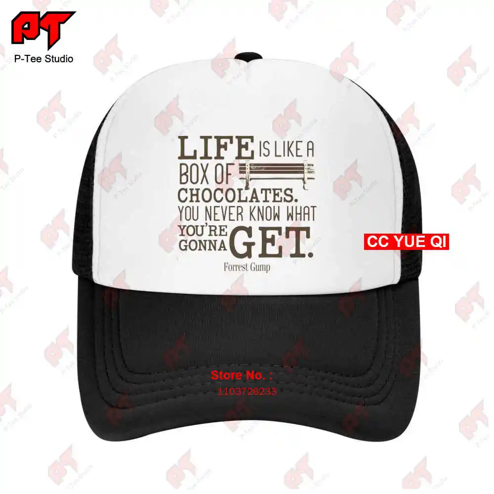 Life Is Like A Box Of Chocolates Forrest Gump Baseball Caps Truck Cap W75B