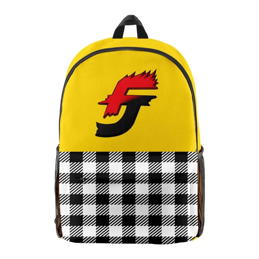 Mochila de jumper furiosa impermeável, mochila para meninos e meninas, bolsa de viagem de grande capacidade para estudantes, laptop para meninos