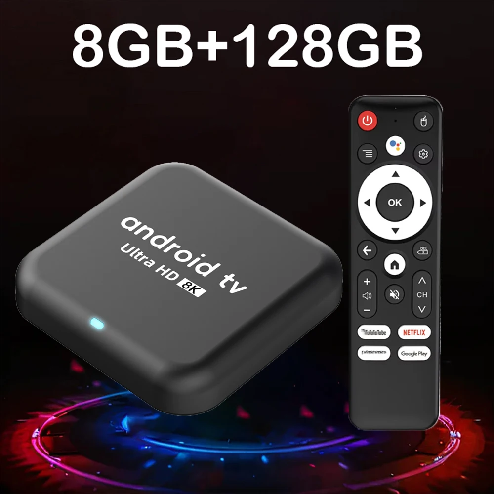 Q18 TV Box أندرويد 14 RK3518 Wifi6 مشغل الوسائط Google Assistant Dual Wifi 5G Netflix 8GB 128GB مشغل الوسائط سريع صندوق التلفزيون الذكي #1
