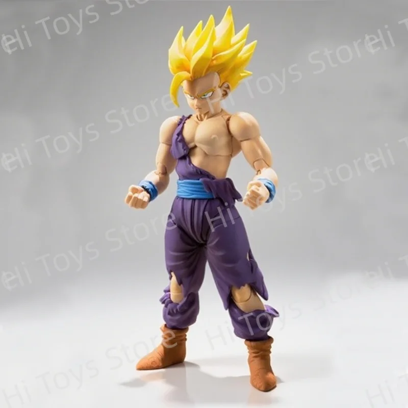 Disponibile originale Bandai Dragon Ball Shf Super Saiyan Son Gohan The Fighter Who Surpassed Action Figure Giocattoli da collezione