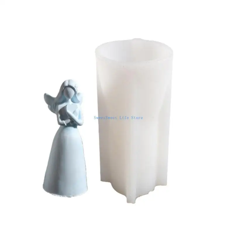 

D5QB Angel Mold Silicone Mould for Unique Handmade Crafts and Decorations