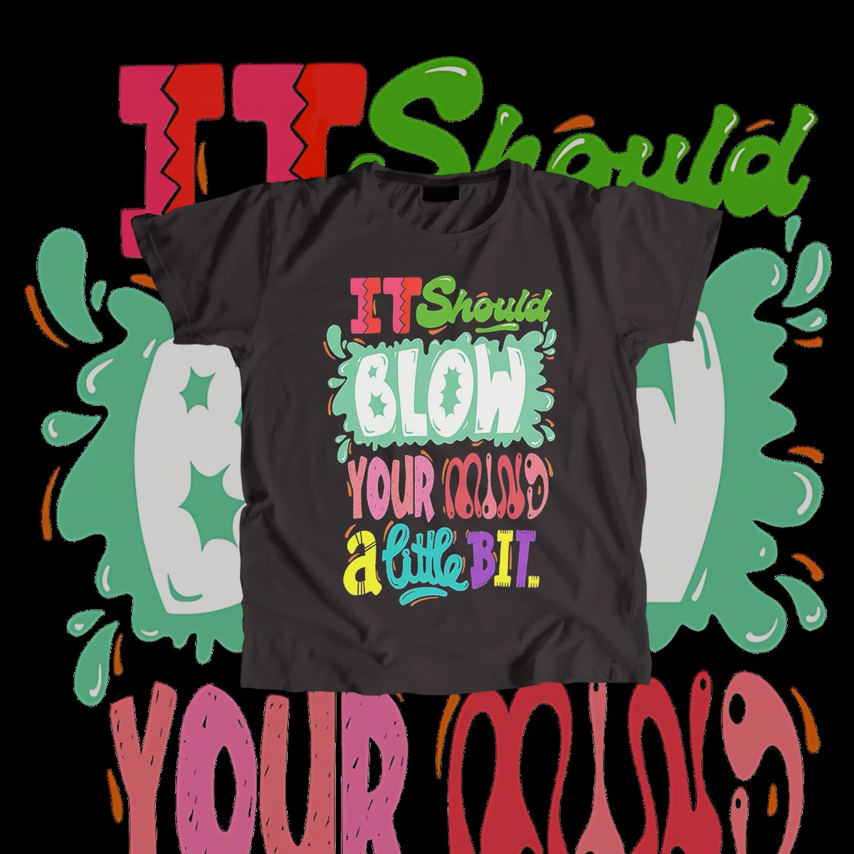 

Eye-Catching Tie-Dye Style T-shirt — Unisex & Unique Design!