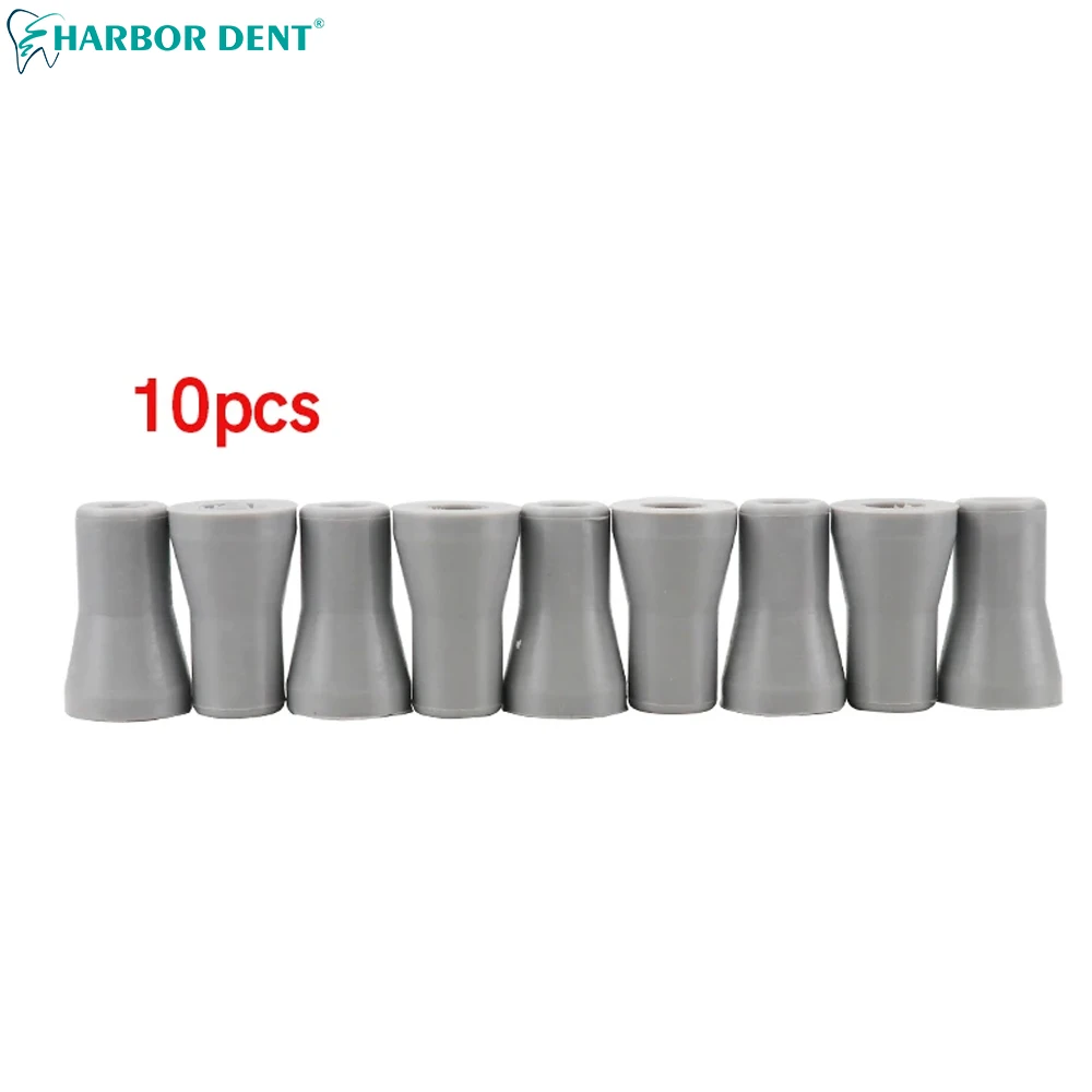 10 PCS Dental Saliva Ejector Weak Suction Strong Suck Rubber Snap Tip Adapter Replacement