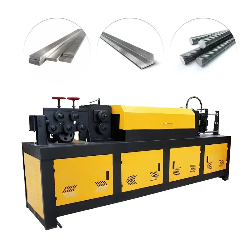 

Waste Used Round Recycle 16Mm 20Mm 25Mm Steel Beam Cutting Machine Straightening Machine Of Steel Flat Bars