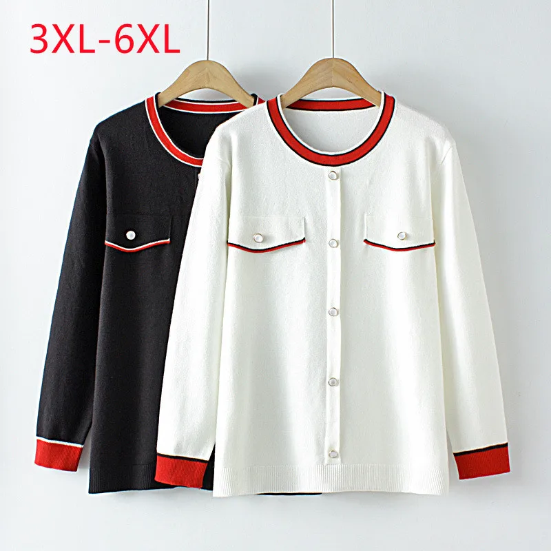 New 2022 Ladies Spring Autumn Plus Size Tops For Women Large Size O-neck Long Sleeve Black Bottoming Shirt 3XL 4XL 5XL 6XL