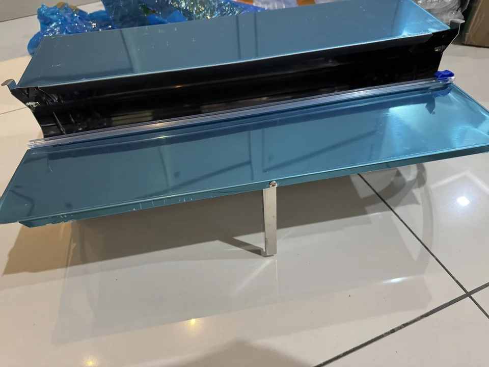 Stainless Steel Cling Film Hand Wrapper Supermarket Fresh Fruit and Vegetable Packaging Machine