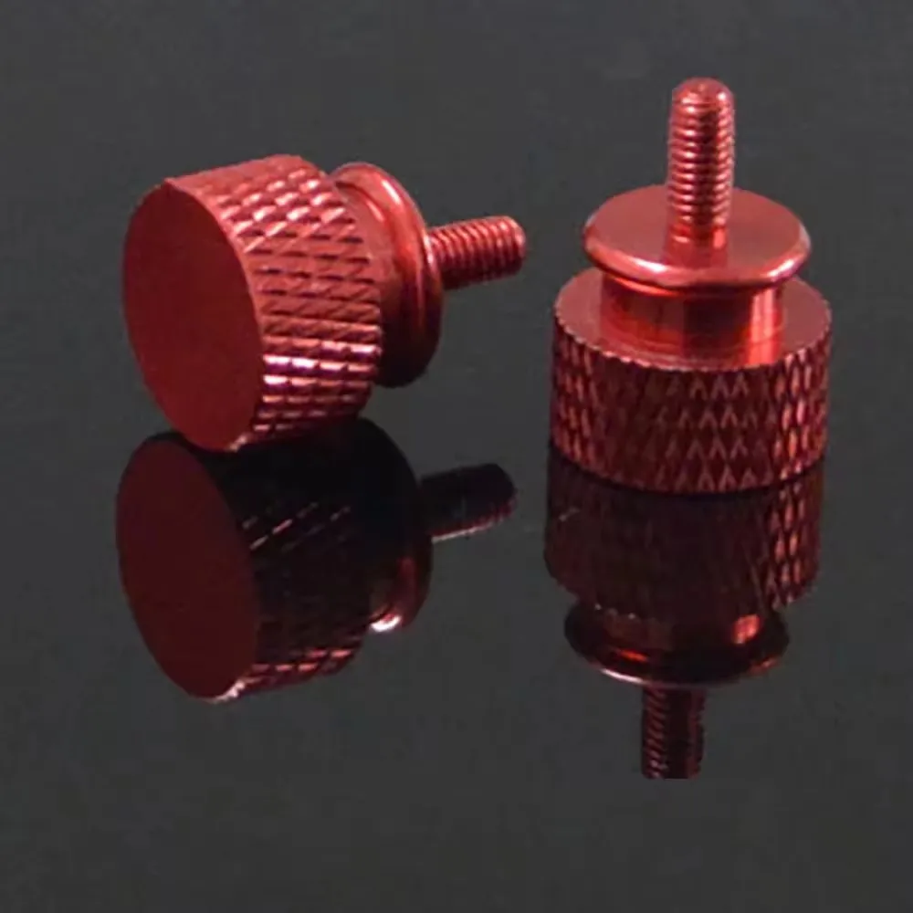 Aluminum Alloy Hand Screwed Anodized Color Screw Box Upgrade DIY Decorative Screw M3 * 6