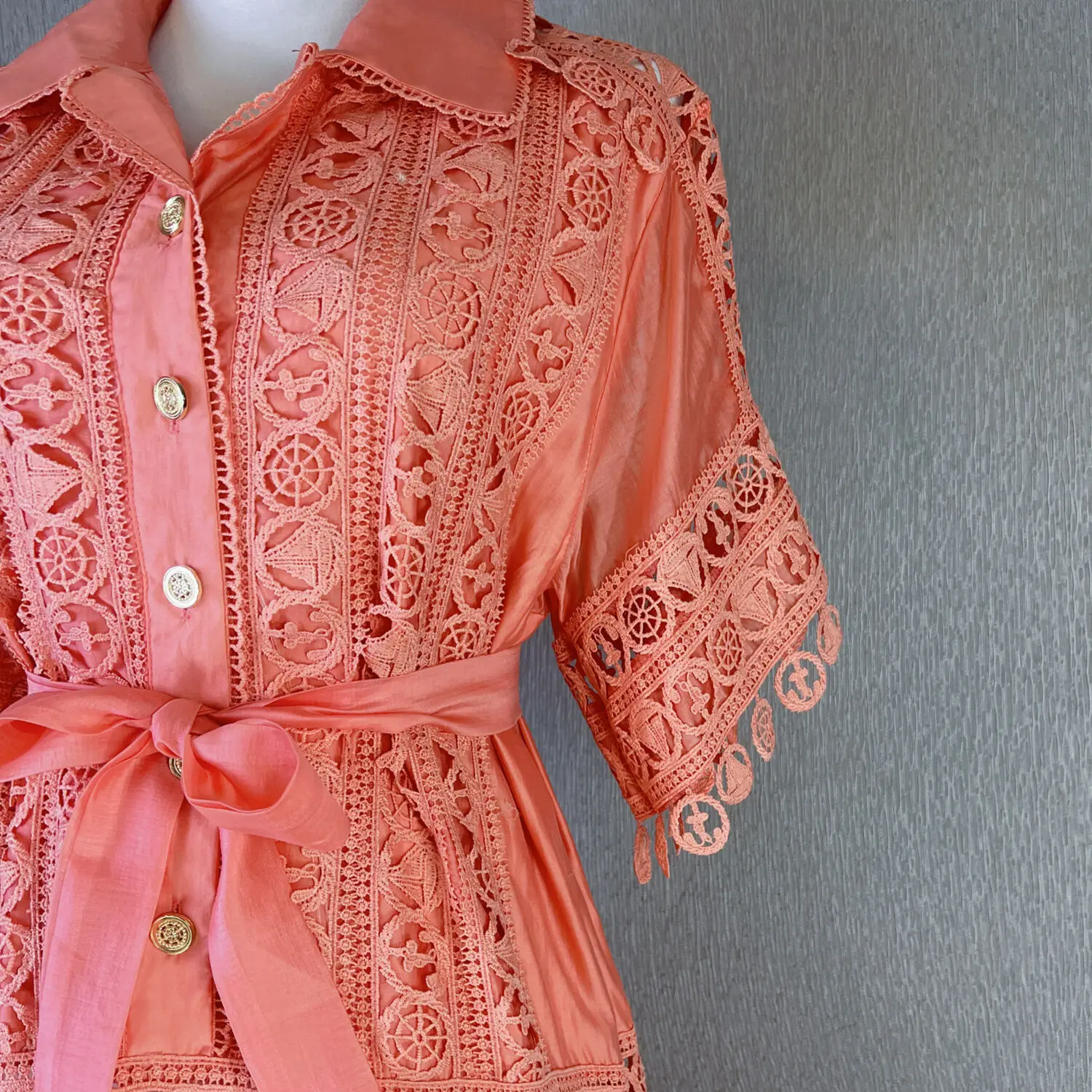 Luxury Long Maxi Dresses Shirt Women Summer Holiday Embroidery Crochet Hollow Out Evening Party Vestidos Loose Elegant Robe