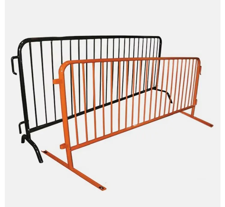 Exclusive Customized Safe And Portable Galvanized Crowd Temporary Fence For Construction Control Metal Traffic Fence