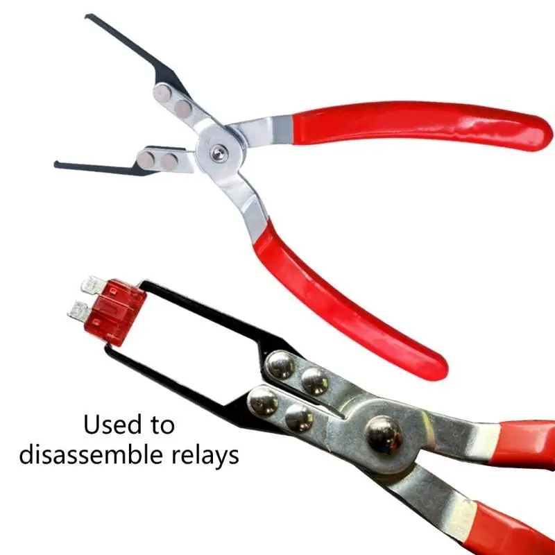 

652F Professional Relays Pulling Pliers Disassembling Extractors Tool with Nonslip Handle for Electronic Engineer Maintenance