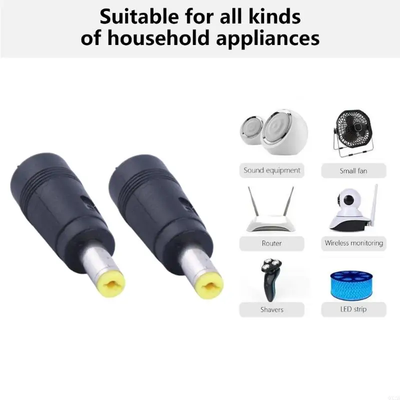 Bộ điều hợp đầu nối nguồn QX2B 5,5MMX2.1mm Nữ phích cắm thành 2.5x0.7/3.5x1.35/4.0x1.7/5.5x2,5/5.5x2.1mm bộ chuyển đổi nam cho