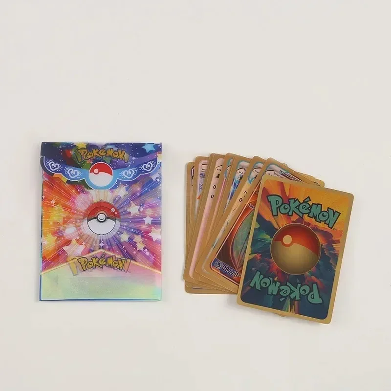 Pokemon Kaart Nieuwe 10 Stuks Doos Goud Zilver Zwart Vmax Gx V Kaart Collectie Strijd 3d Kleurrijke Kaart Engelse Kind Speelgoed Kerstcadeau