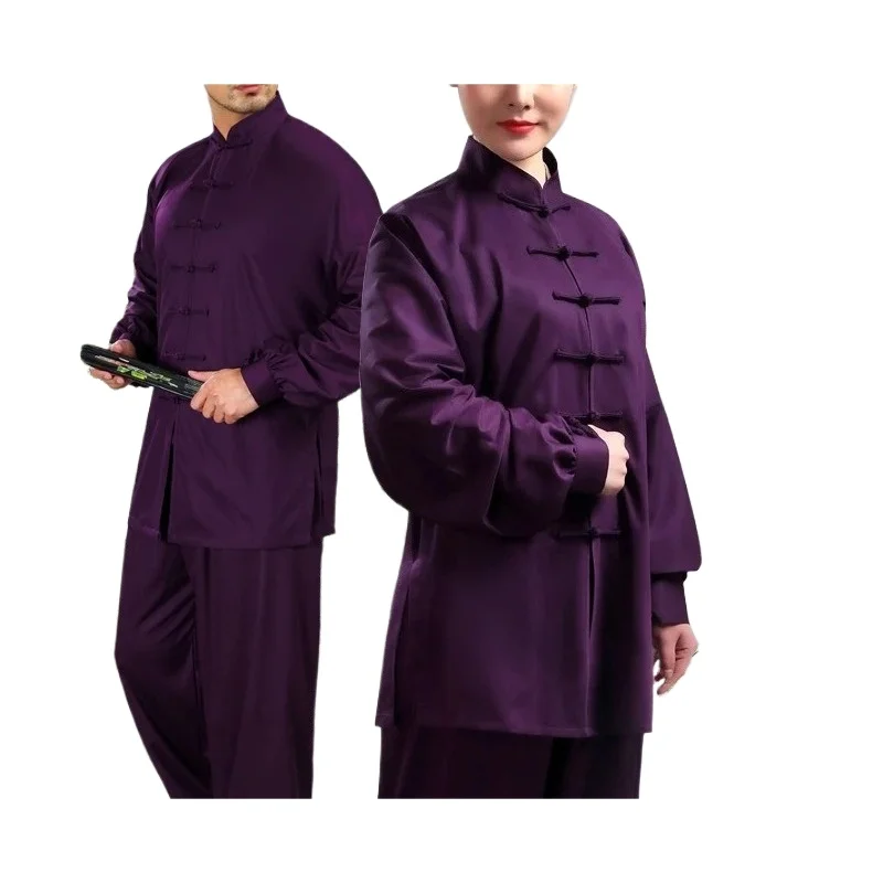 

New bamboo fiber Tai Chi martial arts training suit Wing Chun Kung Fu suit for men and women