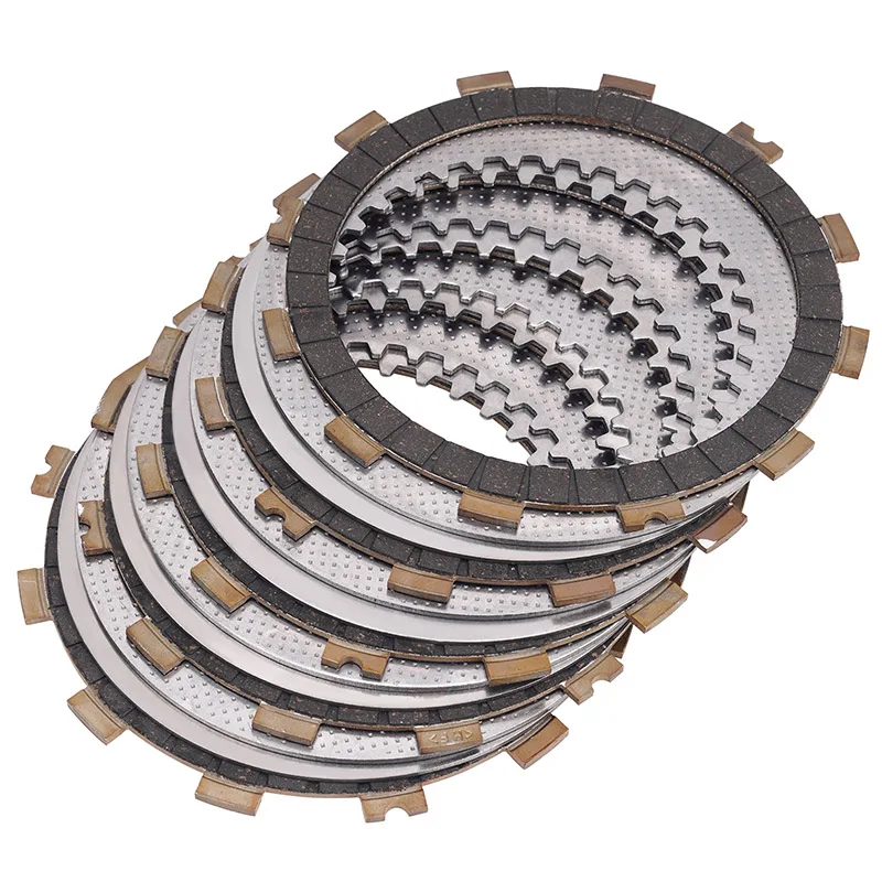 Motorcycle Accessories Clutch Friction Plates & Steel Plates Disc Kit For Kawasaki BJ250 Estrella RS ZR250 ZX250 ZXR250 ZXR250R