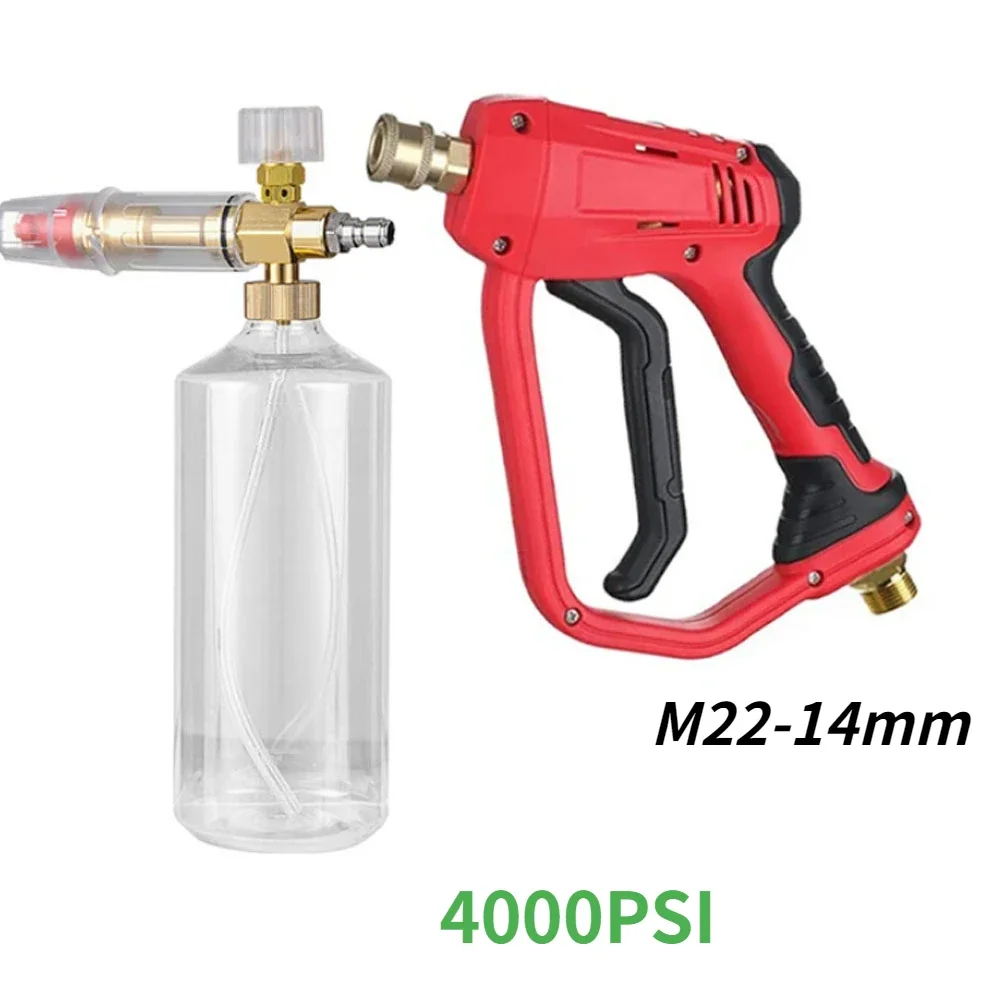 

Car Washer Water Gun Cleaning Foam Generator Snow Foam Lance 1/4" Quick Release Nozzles For Parkside Karcher Daewoo Lavor