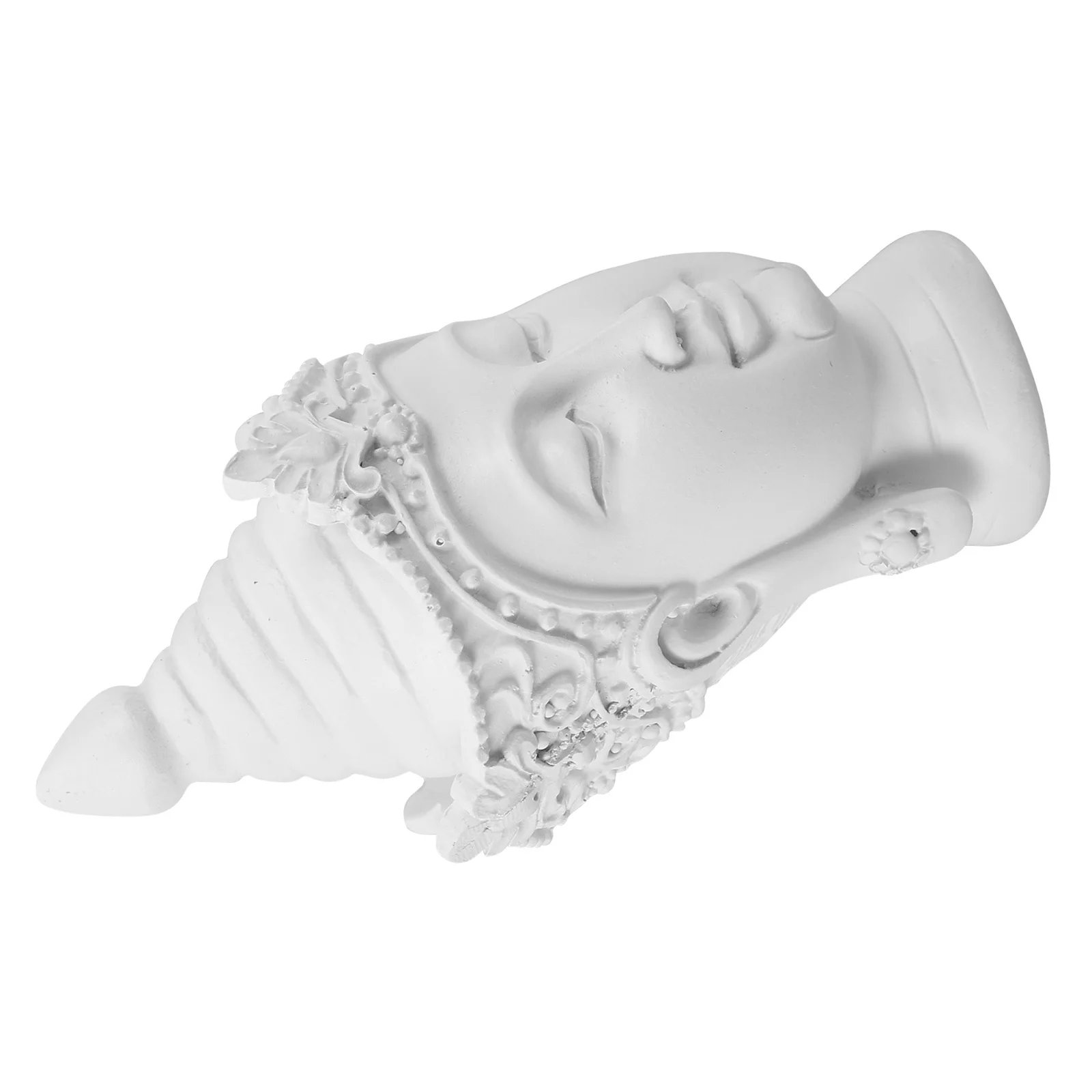 

Buddha Head Statue Resin Craft Small Decorative Object For Home Office Living Room Entryway Table Zen Meditation Spiritual